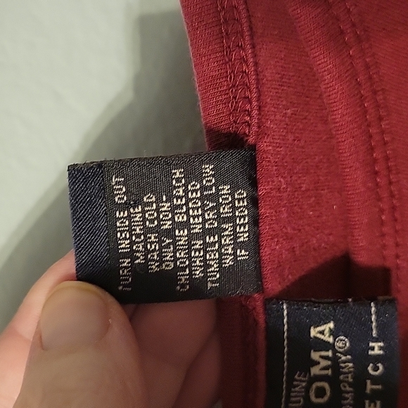 🌻 4 for $15 🌻 dark red XL long sleeve shirt - Picture 3 of 3